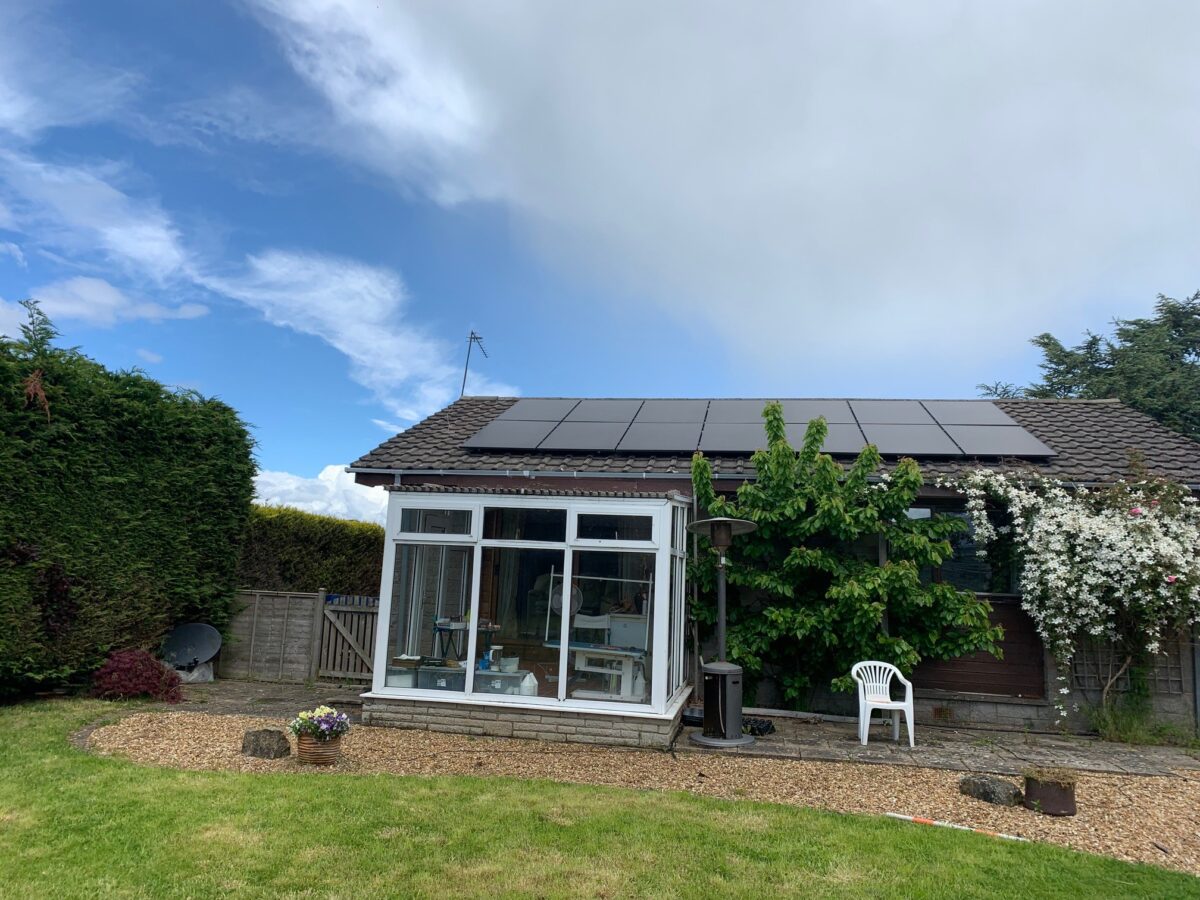 Solar Panel Installers in Edinburgh 5.46kW Solar PV Installation