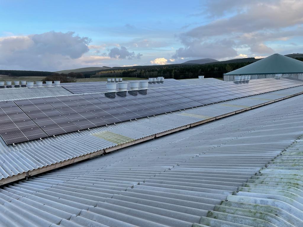 Solar Panel Install in Lanark