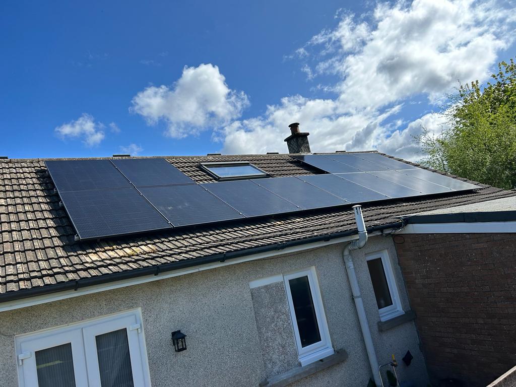 Solar Panel Installation Girvan North Ayrshire