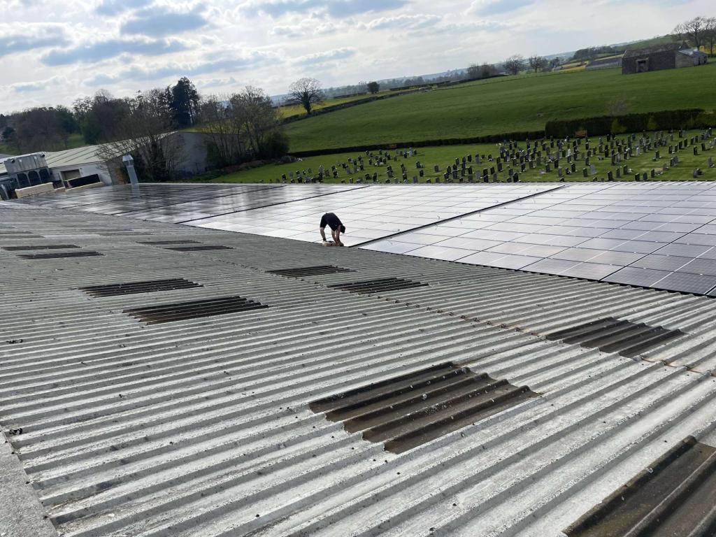 Solar Panel Commercial Installation Kirkby Stephen