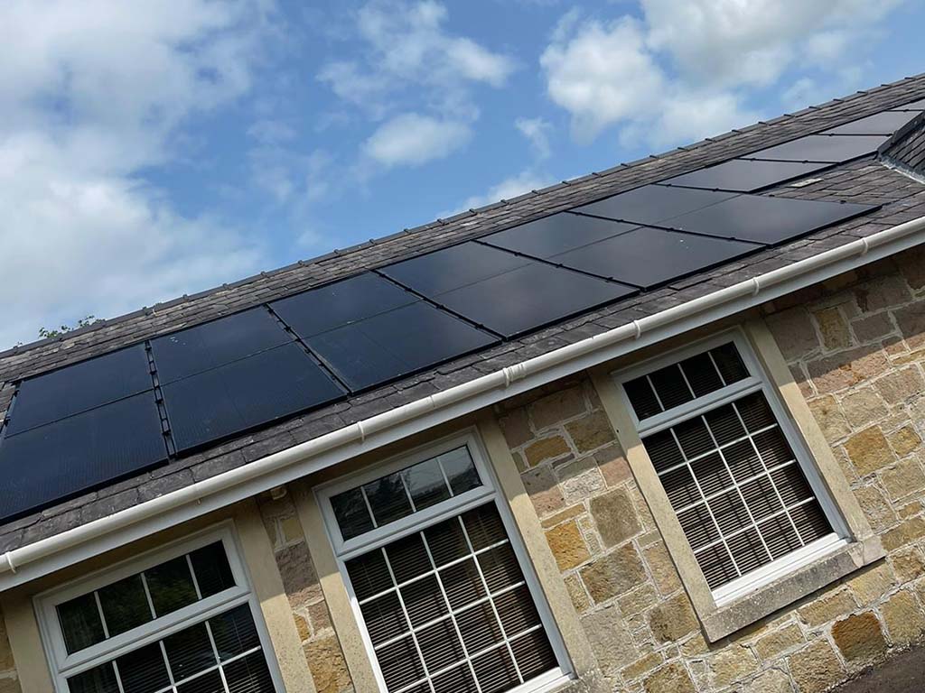 Solar Power Install in Kilmarnock
