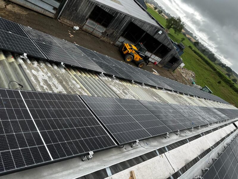 Commercial Solar Panel Installation in Yorkshire 81.90KW Installation