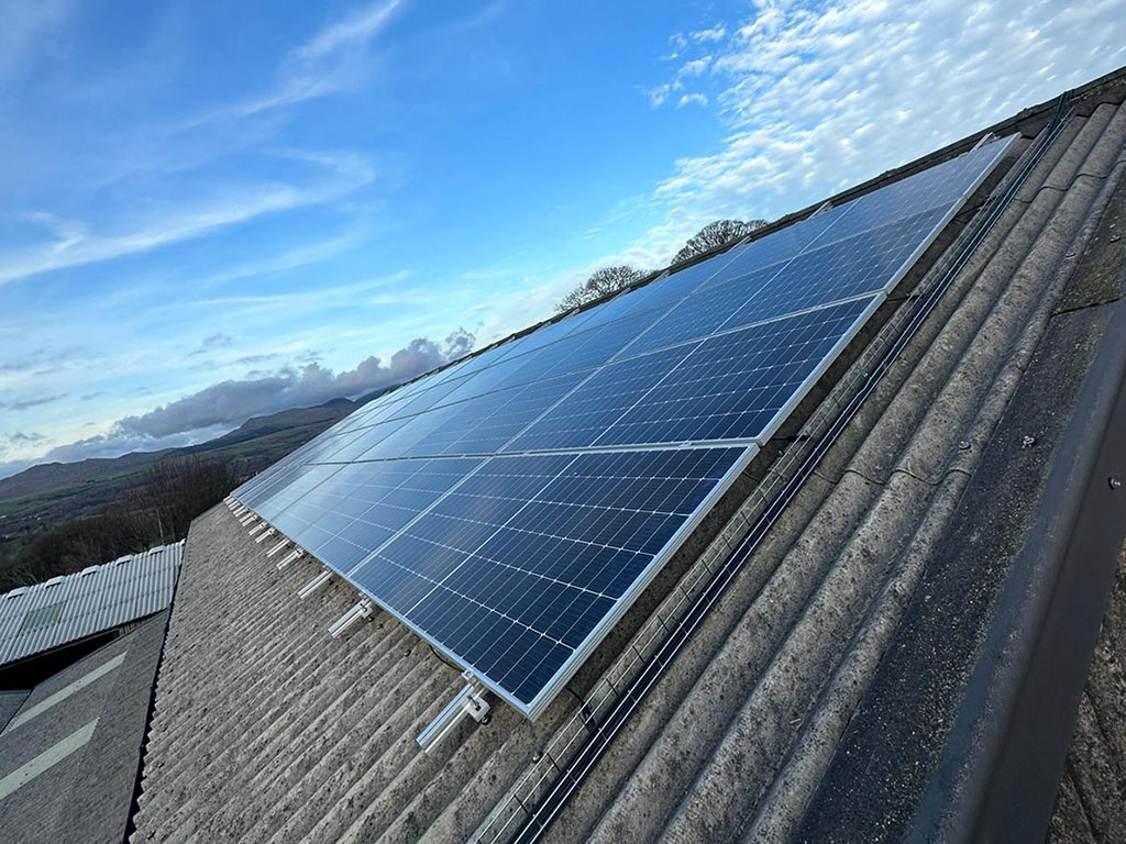 Cumbria Solar Panel Commercial Installation