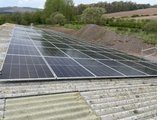 80.64kW Solar Panels Install in Fife